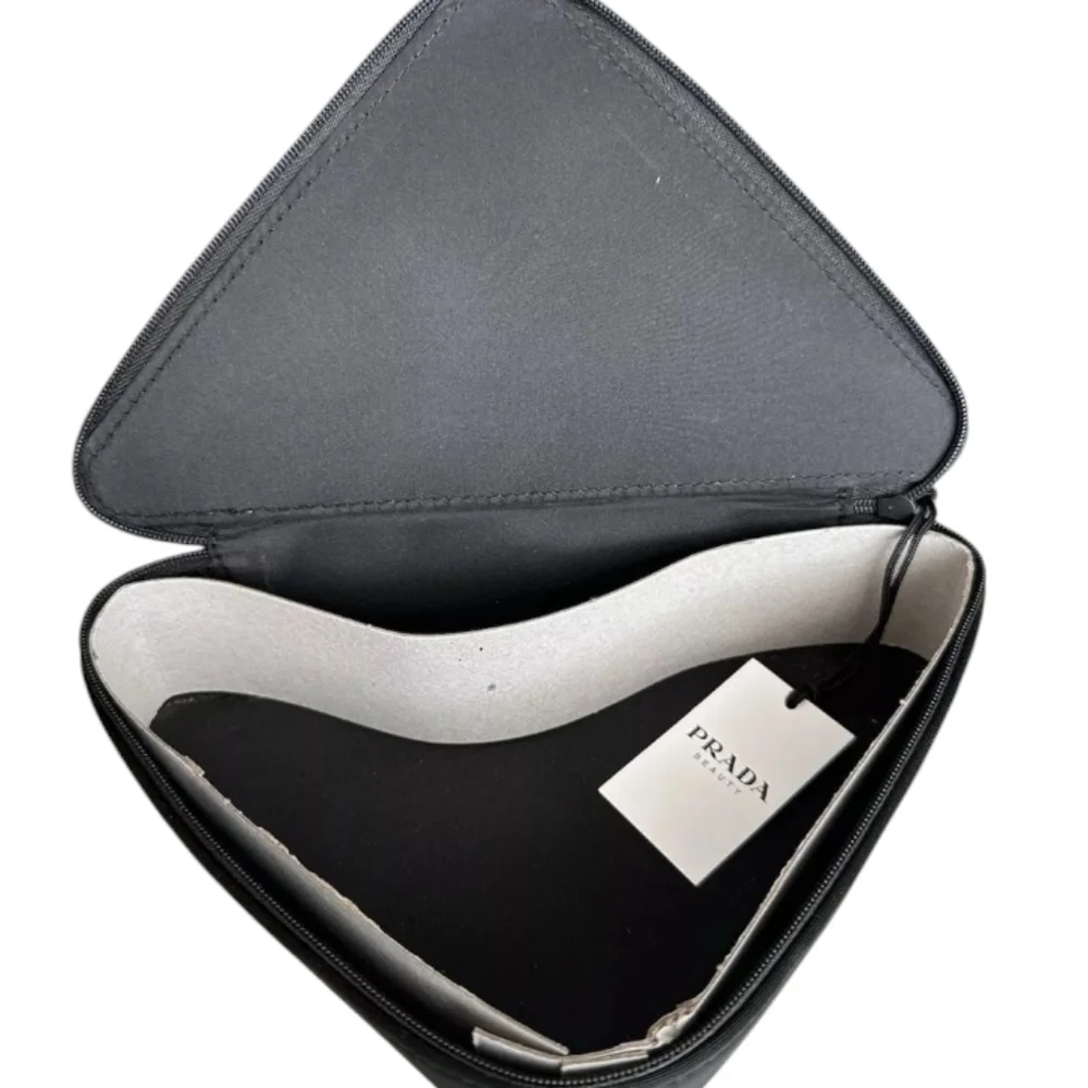 Prada Paradoxe Beauty Pink Triangular  Cosmetic Bag & Prada Dustbag